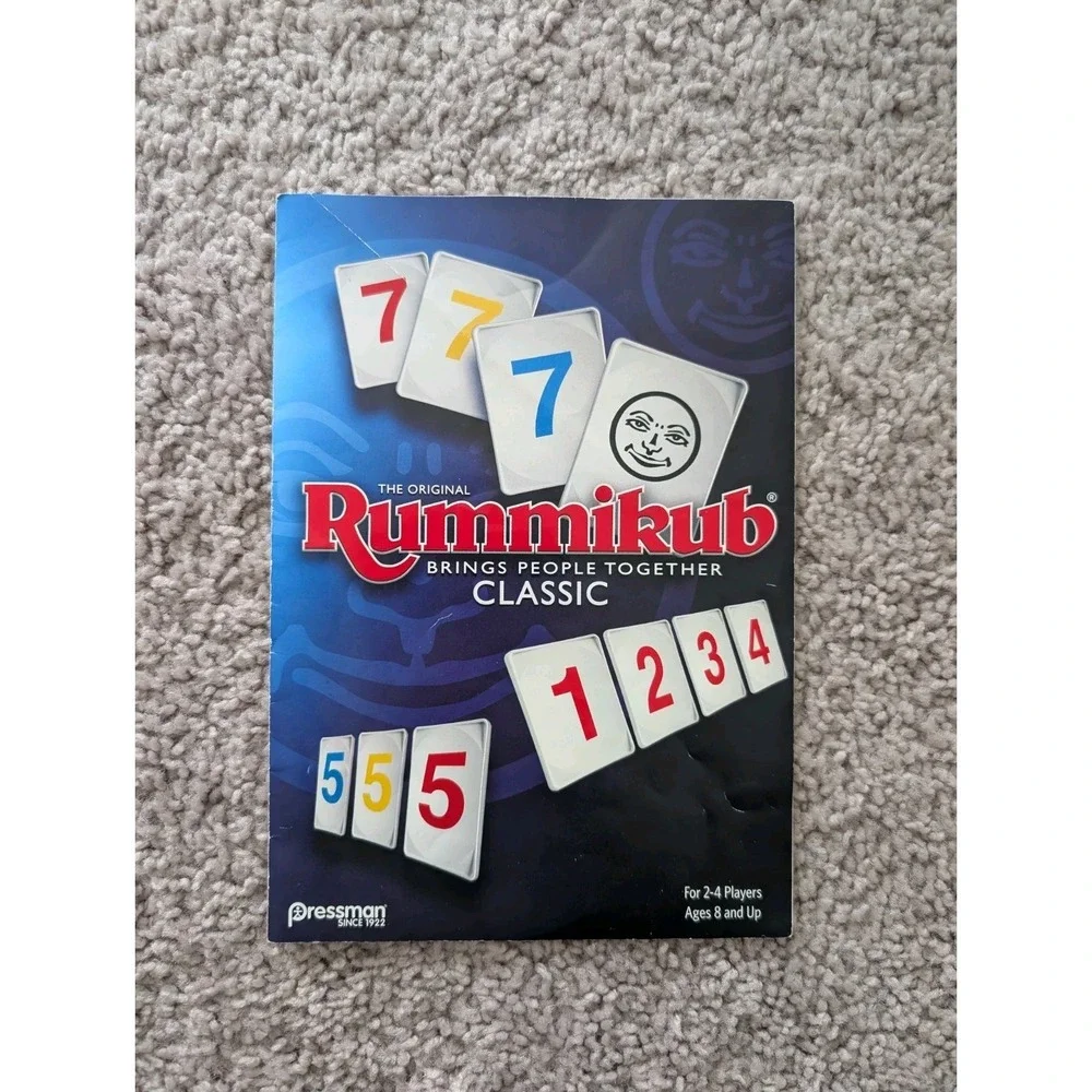 2018 Rummikub Replacement Instruction Manual